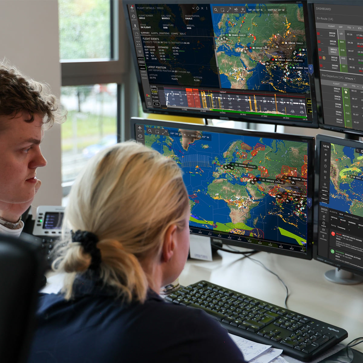 Dispatcher Hub - Hear from both sides of SITA Mission Watch.