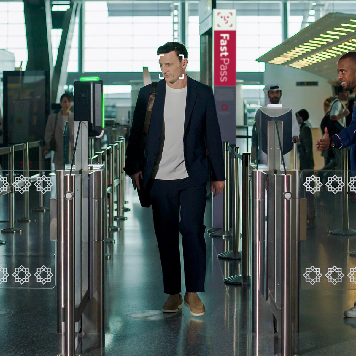Passengers who choose to enroll can now move from check-in to boarding using their face instead of documents, in a rollout HIA has built with Qatar Airways and technology partner SITA. 