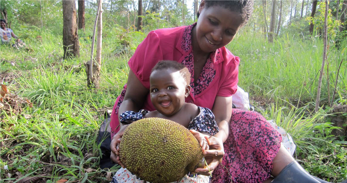 East Africa mom and baby