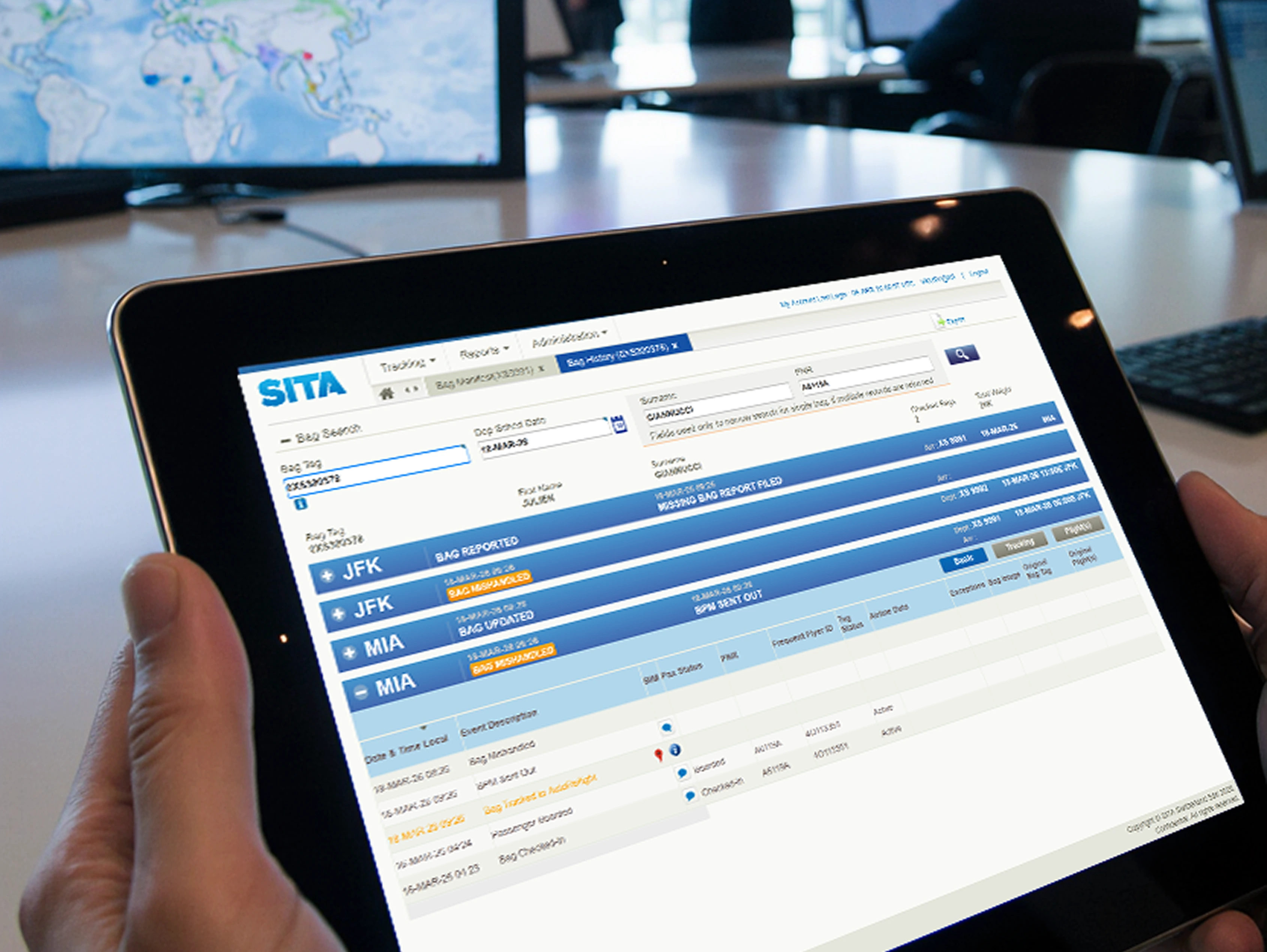 Everything you need for end-to-end baggage tracking