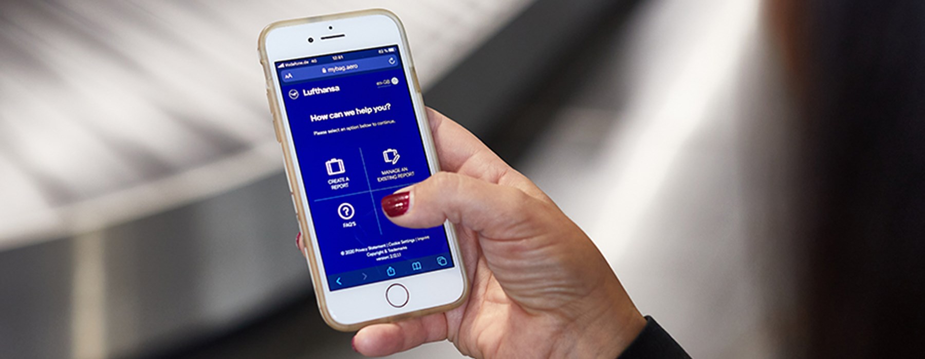 SITA helps Lufthansa Group deliver contactless, mobile way to report and track delayed baggage