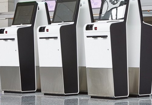 SITA Smart Path TS6 Self-tagging Kiosk