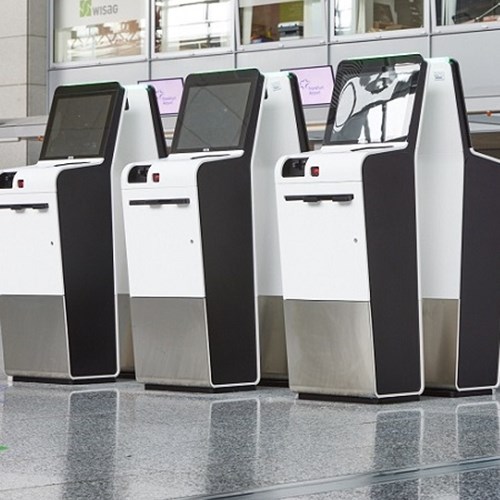 SITA Smart Path TS6 Self-tagging Kiosk