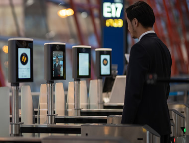 Touchless biometric boarding