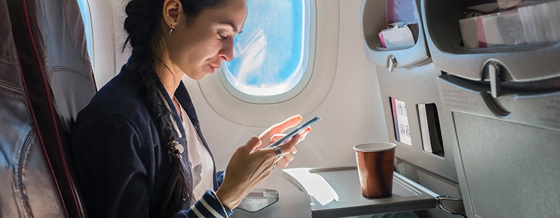 Making passengers’ smart devices their inflight control center