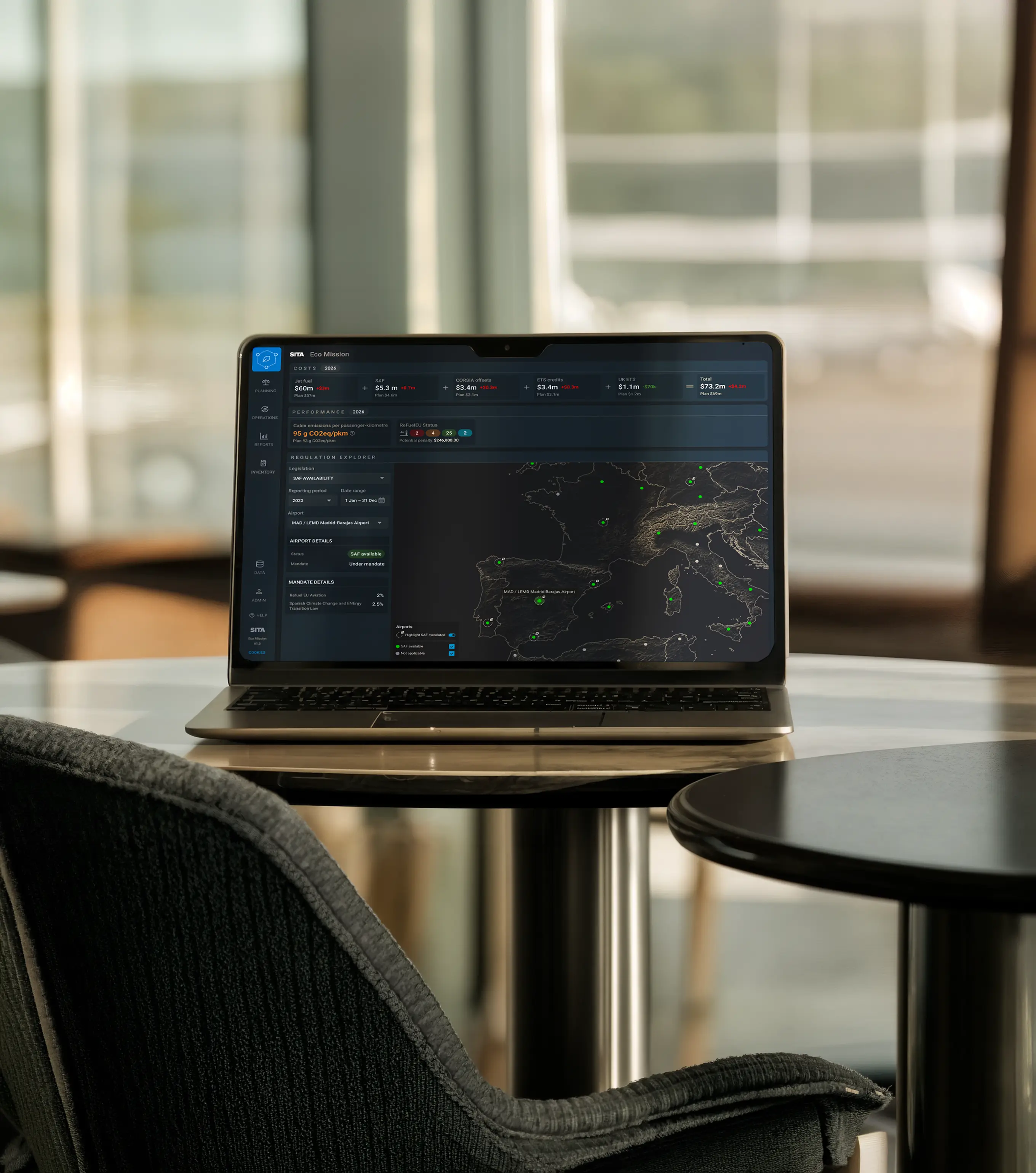 Master SAF, carbon cost, and compliance with one emissions platform
