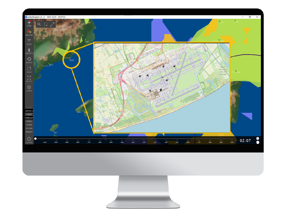 Airport approaches & surface tracking