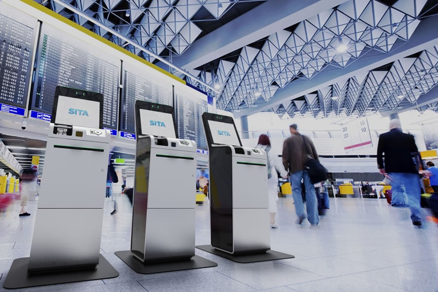 SITA Smart Path TS6 Kiosks