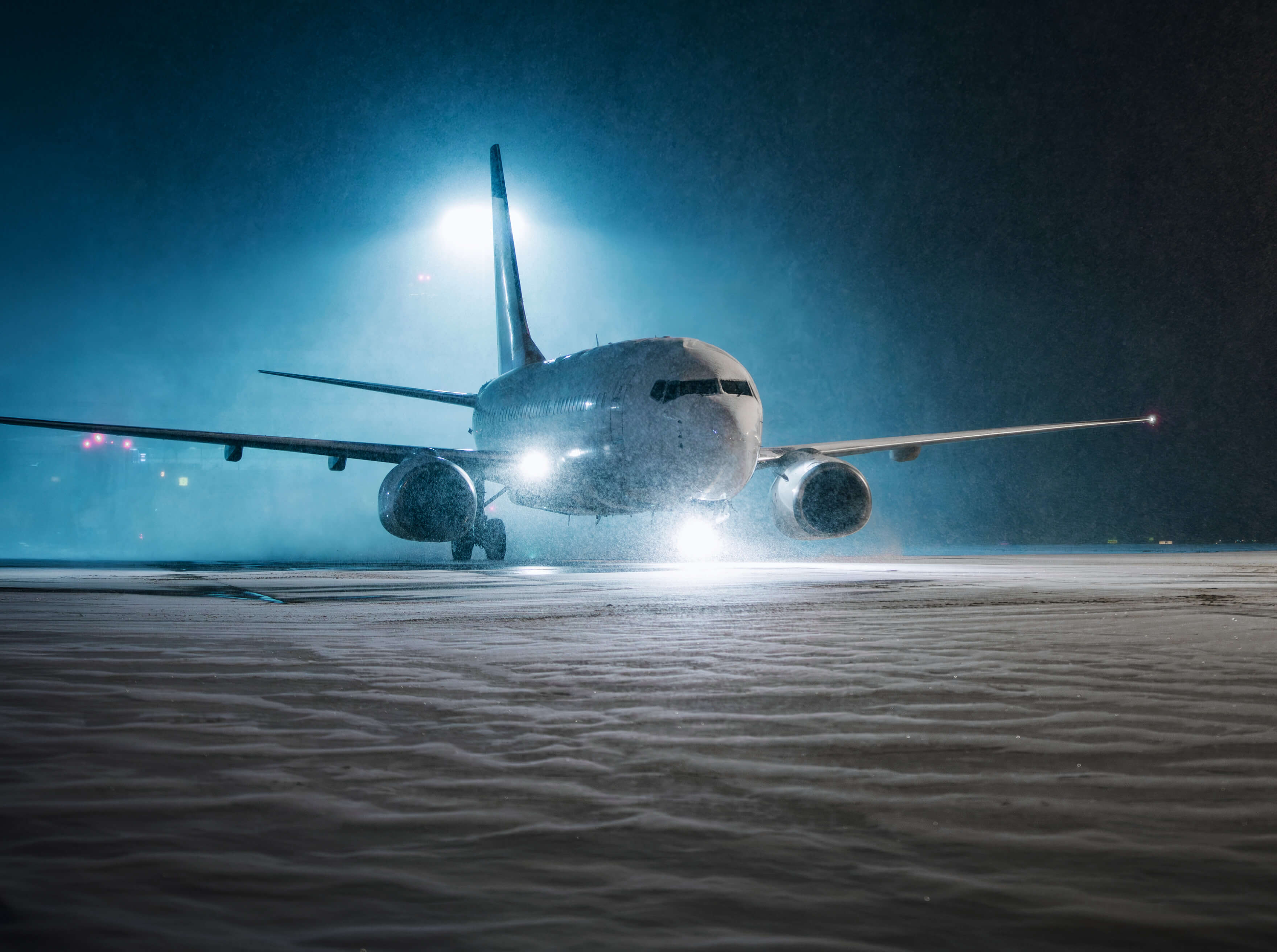 Plan de-icing. Protect on-time performance